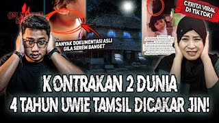 BANYAK HANTU TEREKAM CCTV UWIE TAMSIL CURHAT DI INSTAGRAM MALAH JADI VIRAL KISAH KONTRAKAN HOROR [upl. by Yecart]