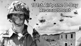 Remembering Foucarville 101st Airborne Medic Reenactment at DDay Ohio 2023 [upl. by Eitisahc]