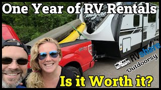 1 year of renting out our RV with Outdoorsy and RV Share  Is it worth it [upl. by Elyrad]