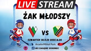 MECZ ŻAK MŁODSZY UKS ZAGŁĘBIE SOSNOWIEC VS NAPRZÓD JANÓW [upl. by Nanerb633]