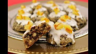 Vegan Fruit Cake Cookies  12 Days of Christmas Cookies Part 11 [upl. by Gregorio]