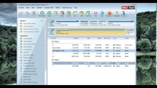 شرح برنامج MiniTool Partition Wizard Home Edition 70 [upl. by Ahsuat]