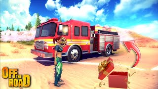 Unlock Firetruck For Free All 25 Christmas collections  Off The Road OTR Offroad Car Driving Game [upl. by Eimma]