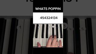 Jack Harlow  Whats Poppin Piano Tutorial [upl. by Meli463]