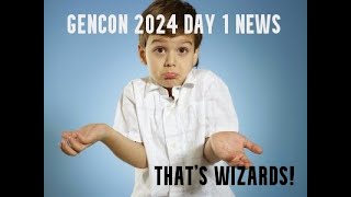 Gen Con news so far Day 1 WOTC did what [upl. by Lingwood]