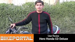 Hero Honda CD Deluxe User Review  Superb Mileage  BikePortal [upl. by Uolyram]