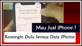 Format Ulang Reset iPhone X Xr XsSE8877 Sampai dengan iPhone 4s [upl. by Maxentia512]