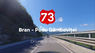 Romania DN73 Bran  Podu Dâmboviței [upl. by Raye877]