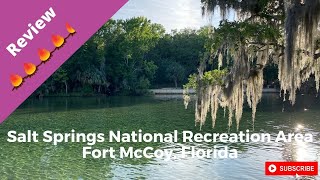 Campground Review Salt Springs National Recreation Area Florida [upl. by Amaleta771]