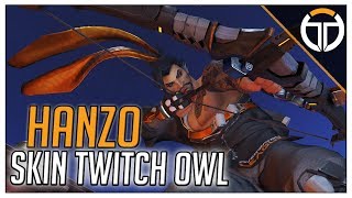 ►OW LEAGUE TWITCH SKINS  HANZO  GRAY OVERVIEW◄ OVERWATCH FR [upl. by Elokkin208]