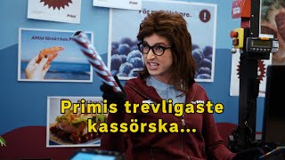 Primis trevligaste kassörska [upl. by Nottirb]