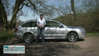 Skoda Superb estate review  CarBuyer [upl. by Eelram]