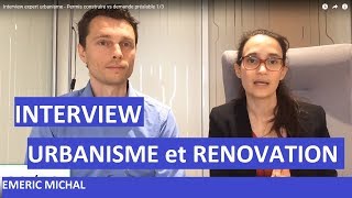 Interview expert urbanisme  Permis construire vs demande préalable 2030 [upl. by Nomor]