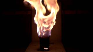 KMnO4 and Glycerol  potassium permanganate and glycerol science demonstrations the flame lab [upl. by Bobine]