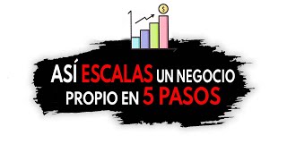 Como Mejorar y Escalar un Negocio en 5 Pasos ESCALERA DE CONCIENCIA [upl. by Nador]