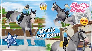 NIEUWE RACE GRATIS STAR COINS amp SHOPPEN  Update  Star Stable Online  Daphne draaft door [upl. by Lleder]