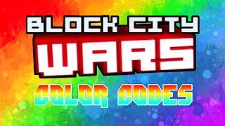 Block City Wars  how to color code [upl. by Lyrej862]