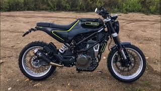 Husqvarna Svartpilen 401 Arrow Exhaust [upl. by Ethelyn]