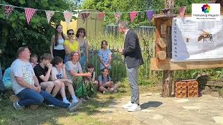 Einweihungsfeier des Wildbienenprojektes der Freien Waldorf Schule in Dalheim Rödgen [upl. by Leena636]