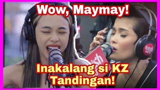 Maymay napagkamalang KZ TANDINGAN sa galing [upl. by Lamont983]