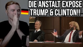 Reaction To Die Anstalt Exposing Donald Trump and Hilary Clinton [upl. by Aleafar]