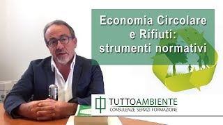 Economia Circolare e Rifiuti leggi e norme in Italia [upl. by Oirasan60]