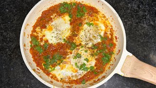 Easy nd Quick Shakshuka Recipe Perfect recipe for BreakfastBrunch u should definitely try this‼️ [upl. by Assen845]