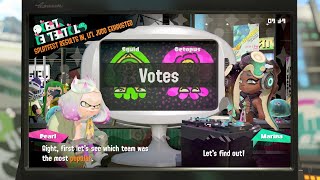 Splatoon 2 1 Year Anniversary Special Inklings VS Octolings Results [upl. by Brewster]