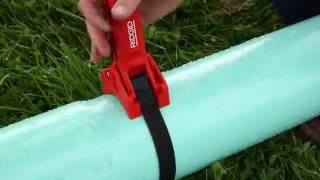 How To Use The RIDGID® Straplock Pipe Handle [upl. by Aikemahs]