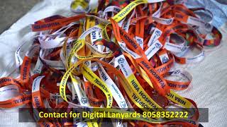 Digital Lanyard Lace l Multi Colour Lanyard l Digital ID Cards l Lanyards 16mm amp 20mm l DID [upl. by Anohsal718]