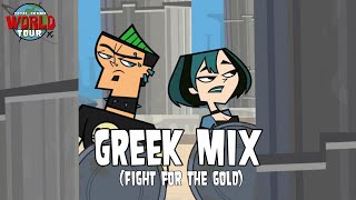 Total Drama World Tour Song  Greek Mix Fight For The Gold [upl. by Hasty]