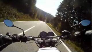 GoPro HD Honda CB500 Preiner Gscheid steirische Seite  Zoom H1 [upl. by Harmonie77]