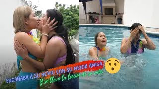 Engañaba a su novio con su mejor amiga y se llevo la lección de su vida [upl. by Ddene]