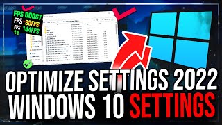 How to Optimize Windows 10 For GAMING amp Performance in 2024 The Ultimate GUIDE Updated [upl. by Dnomaj]