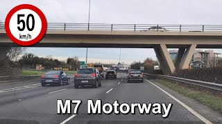 Dash Cam Ireland  M7 Motorway from Kildare to Dublin [upl. by Jolene]