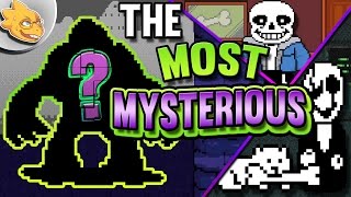 Who Is The Most Mysterious Character In UNDERTALE Undertale Theory  UNDERLAB [upl. by Irmo]