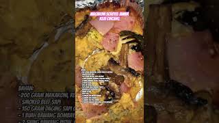 Schotel makaroni cincangberandayoutube cooking schotel fypシ゚viral fyp [upl. by Ahsitan]