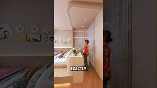 Dream Bedroom Design of Every Kids interiordesign asmr shorts [upl. by Erdnassak]