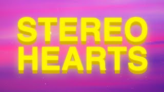 Gym Class Heroes  My Hearts A Stereo Stereo Hearts Lyrics ft Adam Levine [upl. by Maltz]