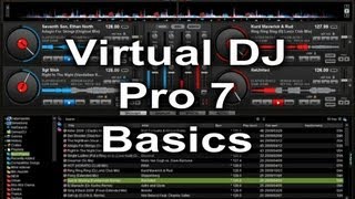 How To Use Virtual Dj 7 Basics [upl. by Nelsen]