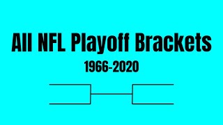 All NFL Playoff Brackets [upl. by Ev]