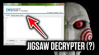 Mencoba JIGSAW DECRYPTER yang ada di Internet  Apakah Bisa Menghapus Jigsaw Ransomware [upl. by Giacamo958]