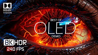 8K HDR 240 FPS Dolby Vision  Special OLED Demo [upl. by Pelmas]