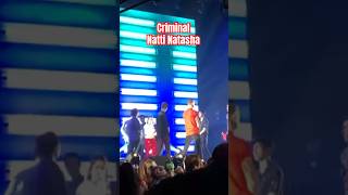 CRIMINAL by NATTI NATASHA at YOUTUBE ONSTAGE at VIDCON [upl. by Wilmette291]