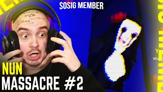 RADAL PLAYS HORROR GAME NUN MASSACRE 2 [upl. by Terese]