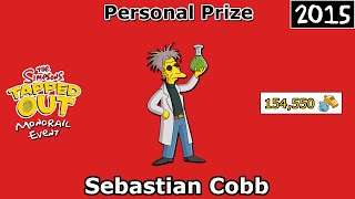 TSTO  Monorail Event  Sebastian Cobb  Personal Prize [upl. by Covell]