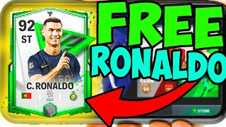 How To Get RONALDO For FREE in FC24 Mobile Fifa mobile 24 Glitch [upl. by Stan]