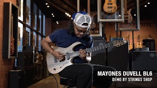 STRINGS SHOP DEMO  MAYONES DUVELL BL6 [upl. by Ardnuek]