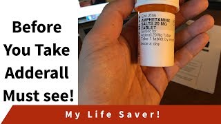 Before You Take Adderall Must See ADHD Does It Help [upl. by Giarg]