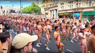 🌈🌈Dancing Through the Streets at Londons Pride Parade 2024 [upl. by Hi]